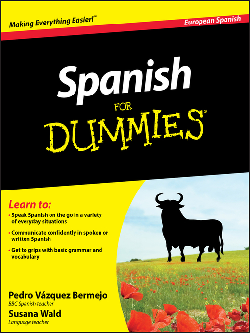 Title details for Spanish For Dummies by Pedro Vázquez Bermejo - Wait list